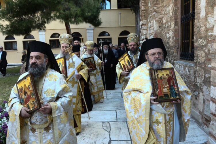 Ο εορτασμός της Κυριακής της Ορθοδοξίας στην Μονή Πετράκη