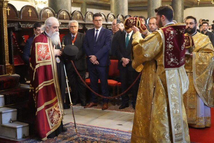 Χοροστασία του Μητροπολίτου Ηλείας και Ωλένης στον Πάνσεπτο Πατριαρχικό Ναό