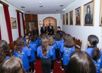 Η παιδική χορωδία του Ωδείου «Γερμανός ο Μελωδός» στον Φθιώτιδος Συμεών