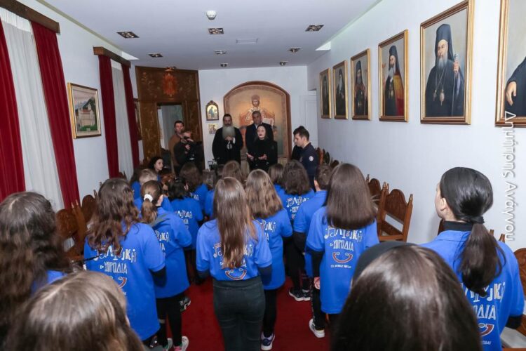 Η παιδική χορωδία του Ωδείου «Γερμανός ο Μελωδός» στον Φθιώτιδος Συμεών