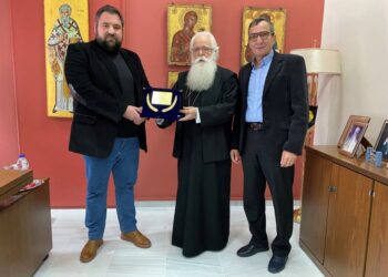 Επίσκεψη μελών της Διοίκησης Θηροφυλακής – Κυνηγετικής Συνομοσπονδίας στον Mητρ. Δημητριάδος