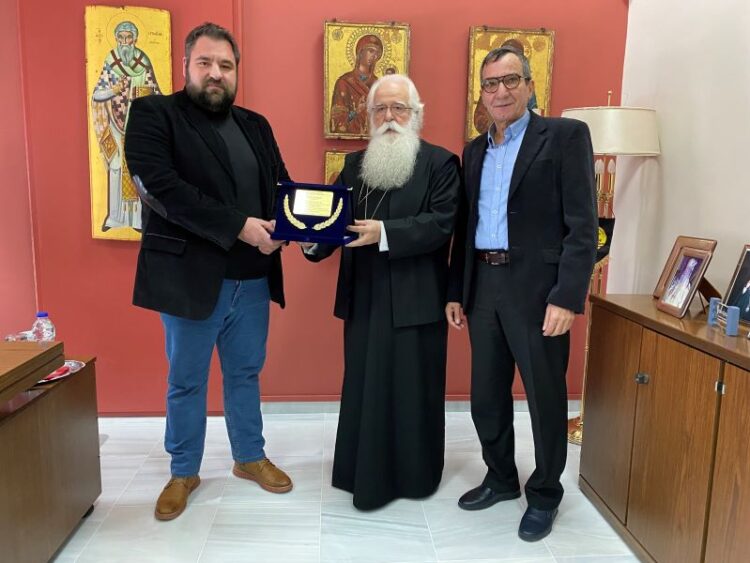 Επίσκεψη μελών της Διοίκησης Θηροφυλακής – Κυνηγετικής Συνομοσπονδίας στον Mητρ. Δημητριάδος