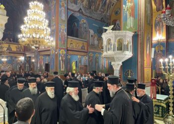 Ο Εσπερινός της Συγχωρήσεως στη Νέα Ιωνία