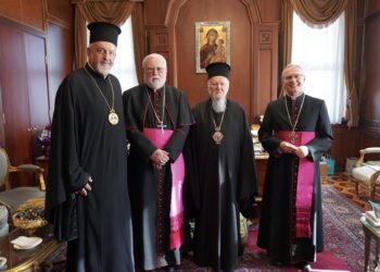 Ο Αρμόδιος επί των Εξωτερικών σχέσεων του Βατικανού επισκέφθηκε το Οικουμενικό Πατριαρχείο
