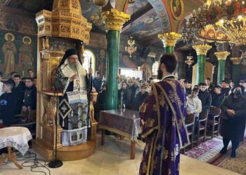 Προηγιασμένη Θεία Λειτουργία Στον Πλατύκαμπο