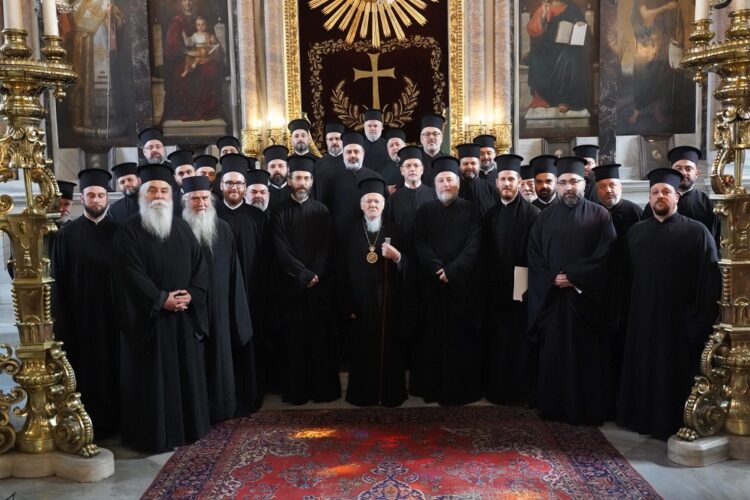 Ιερατική Σύναξη των κληρικών της Αγιωτάτης Αρχιεπισκοπής Κωνσταντινουπόλεως