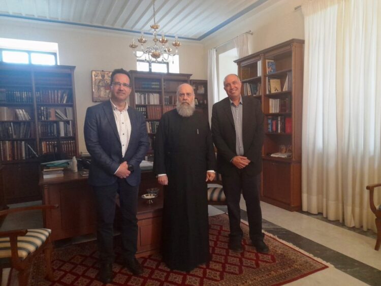 Επίσκεψη συνεργασίας του Προέδρου του Ιατρικού Συλλόγου Καρδίτσας στον Μητρ. Τιμόθεο