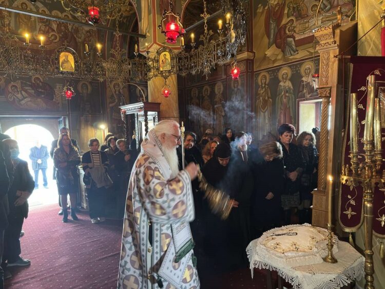 Τεσσαρακονθήμερο Μνημόσυνο μακαριστής μοναχής Συγκλητικής