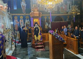 Η ακολουθία του Νυμφίου στον Ι.Ν. Αγ. Τριάδος Σκάλας