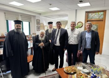 Ο Μητρ. Εδέσσης επισκέφτηκε τον νέο Δήμαρχο Πέλλας