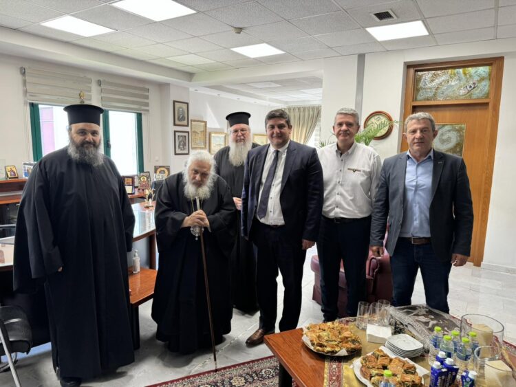 Ο Μητρ. Εδέσσης επισκέφτηκε τον νέο Δήμαρχο Πέλλας