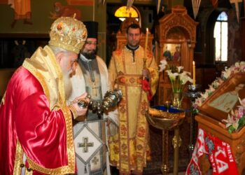 Ο παιδομάρτυς Γαβριήλ από την Πολωνία, στην αγία Μαρίνα Ηλιουπόλεως