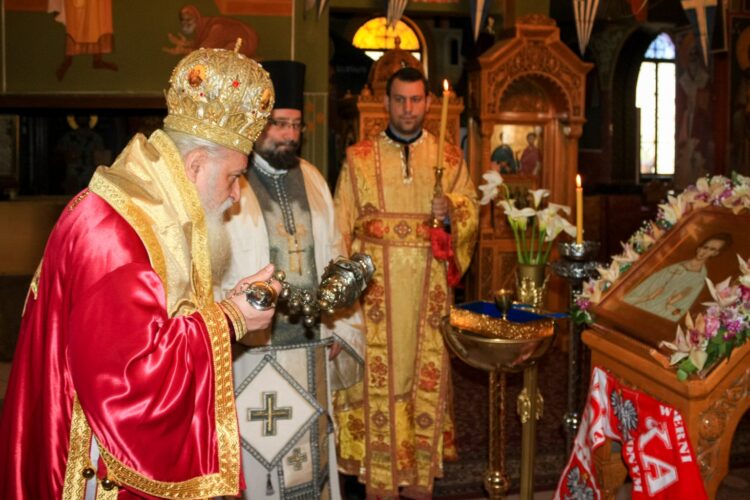 Ο παιδομάρτυς Γαβριήλ από την Πολωνία, στην αγία Μαρίνα Ηλιουπόλεως