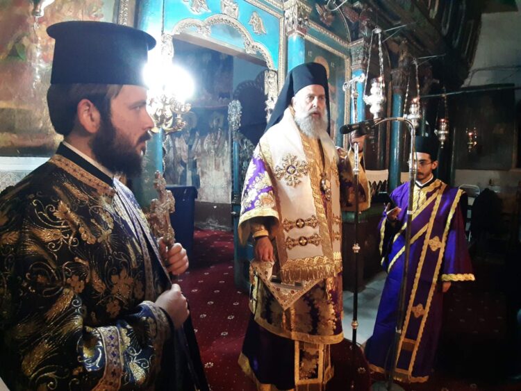 Ακολουθία των Προηγιασμένων Τιμίων Δώρων στον Ι.Ν. Αγίου Χαραλάμπους Παλαμά