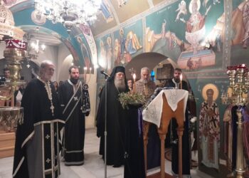 Ο Όρθρος της Μεγάλης Τρίτης στην Παντάνασσα της Νάξου