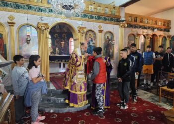 Ακολουθία των Προηγιασμένων Τιμίων Δώρων στον Ι.Ν. Αγίου Νικολάου Ματαράγκας