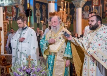 Κυριακή της Σταυροπροσκυνήσεως στην Γεωργιανή Παγγαίου