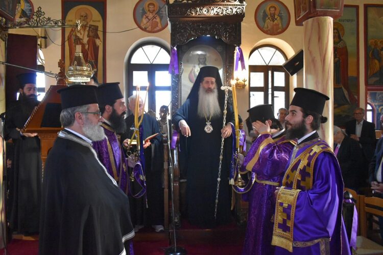 Η Μεγάλη Δευτέρα στην Ι.Μητρόπολη Φθιώτιδος