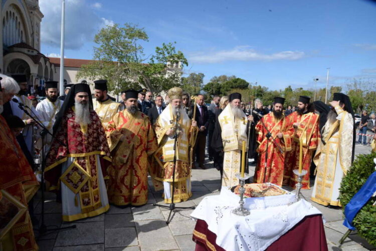 ΟΛΟΚΛΗΡΩΘΗΚΑΝ ΟΙ ΕΟΡΤΕΣ ΜΝΗΜΗΣ ΓΙΑ ΤΟΥΣ 10.000 ΣΦΑΓΙΑΣΘΕΝΤΑΣ ΑΠΟ ΤΟΥΣ ΤΟΥΡΚΟΥΣ ΠΑΤΡΙΝΟΥΣ, ΤΟ 1821