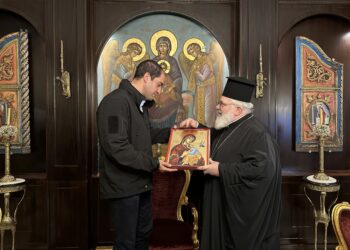 Επίσκεψη του Υφυπουργού Εθνικής Αμύνης στον Μητροπολίτη Διδυμοτείχου