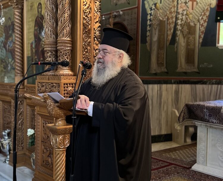 Ο π. Αντίπας Νικηταράς στον Άγιο Δημήτριο Νέας Ελβετίας Βύρωνος