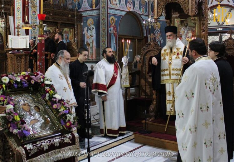 Ο Ακάθιστος Ύμνος στην Μητρόπολη Άρτης