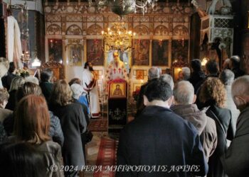 Κυριακή Ε’ Νηστειών στην Ιερά Μονή Θεοτοκιού Άρτης