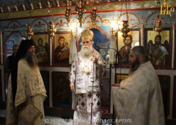 Σάββατο Λαζάρου στην ενορία Πέρα Καλεντίνης Άρτης