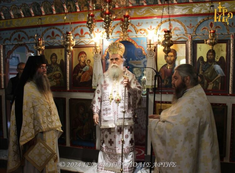 Σάββατο Λαζάρου στην ενορία Πέρα Καλεντίνης Άρτης