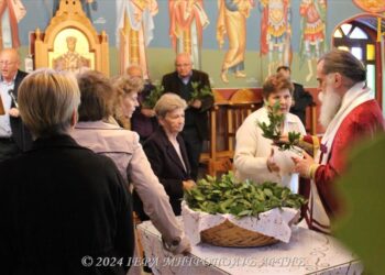 Κυριακή Βαΐων στην ενορία Ζυγού Άρτης