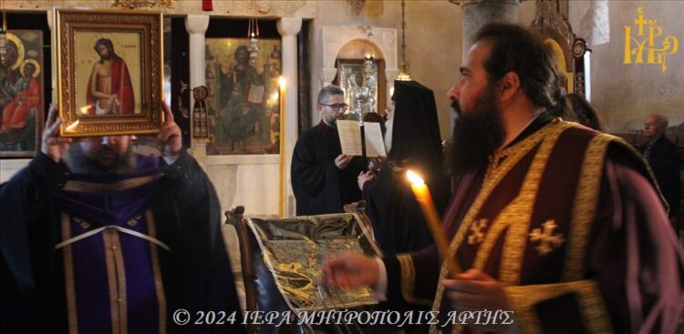 Η Ακολουθία του Νυμφίου στην Μητρόπολη Άρτης