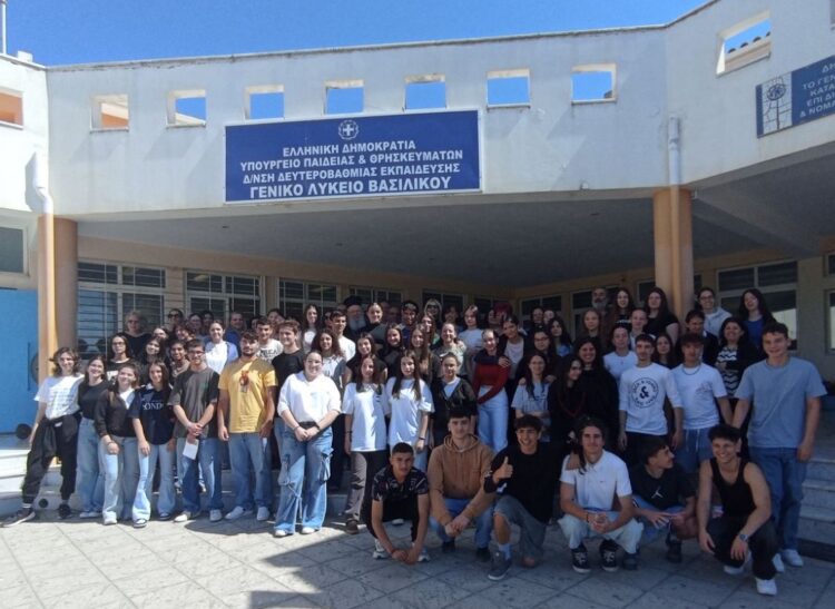 ΕΠΙΣΚΕΨΗ ΜΗΤΡΟΠΟΛΙΤΟΥ ΧΑΛΚΙΔΟΣ ΣΤΟ ΓΕΛ ΒΑΣΙΛΙΚΟΥ