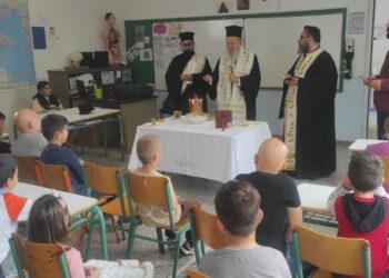 ΤΟ ΜΥΣΤΗΡΙΟ ΤΟΥ ΕΥΧΕΛΑΙΟΥ ΑΠΟ ΤΟΝ ΜΗΤΡΟΠΟΛΙΤΗ ΧΑΛΚΙΔΟΣ ΣΕ ΣΧΟΛΕΙΑ ΤΟΥ ΒΑΤΩΝΤΑ