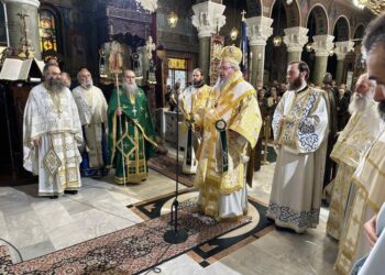 Δύο Χειροτονίες τέλεσε ο Μητρ. Λαρίσης την Κυριακή του Οσίου Ιωάννου της Κλίμακος