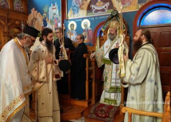 Σάββατο του Λαζάρου στον Κοιμητηριακό Ναό του Αγίου Αθανασίου στο Rookwood του Σύδνεϋ