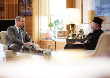 Συνάντηση του Αρχιεπισκόπου Αυστραλίας με τον Πρωθυπουργό της Ελλάδος