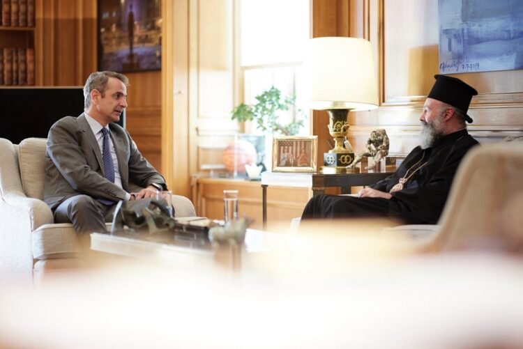 Συνάντηση του Αρχιεπισκόπου Αυστραλίας με τον Πρωθυπουργό της Ελλάδος