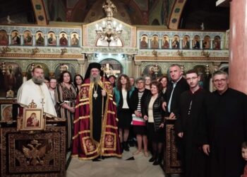 Η Ακολουθία των Δ’ Χαιρετισμών στον Ιερό Ναό του Αγίου Θωμά Λαρίσης