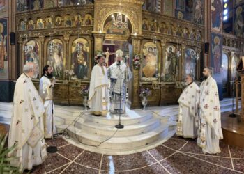 Χειροτονία υπό του Μπραζαβίλ Θεοδώρου στην Λαμία