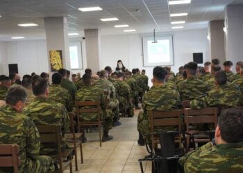 Επίσκεψη του Μητροπολίτου Δημητριάδος στο Στρατόπεδο «Γεωργούλα»