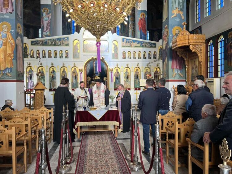 Ευχέλαιο στο Ομόλιο τέλεσε ο Μητρ. Λαρίσης