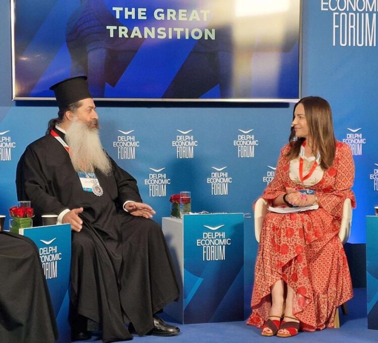 Ο Φθιώτιδος Συμεών στο 9ο Οικονομικό Forum των Δελφών