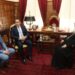 Επίσκεψη Πέτρου Μπελέρη στον Αρχιεπίσκοπο