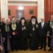 Πατριάρχης και Αρχιεπίσκοπος στην αναγόρευση του ομ. Καθ. Βλάσιου Φειδά σε Επίτιμο Καθ. του ΕΚΠΑ