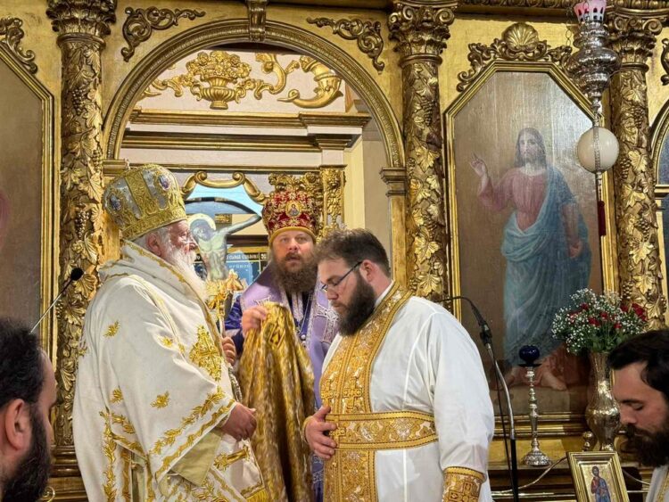 Χειροτονία εις Πρεσβύτερον στην Μητρόπολη Κερκύρας του Πρωτοδιακόνου Ανδρέα
