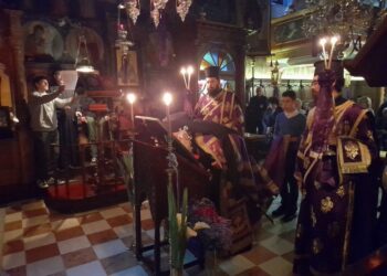 Μεγάλη Δευτέρα στην Μητροπολη Κερκύρας