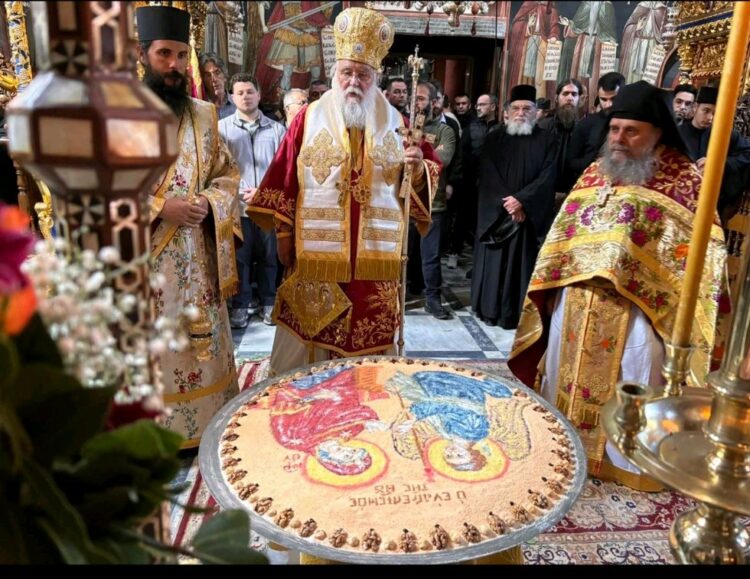 O ΜΗΤΡΟΠΟΛΙΤΗΣ ΚΕΡΚΥΡΑΣ ΣΤΟ ΑΓΙΟΝ ΟΡΟΣ
