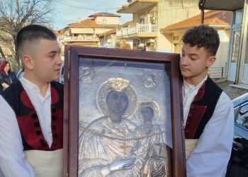 Λιτανεία και Παράκληση για την κατάσβεση της πυρκαγιάς στα Πιέρια Όρη