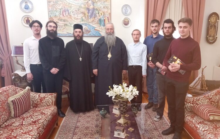 Επίσκεψη φοιτητών της Θεολογικής Σχολής Ιασίου Ρουμανίας στον Μητροπολίτη Κίτρους