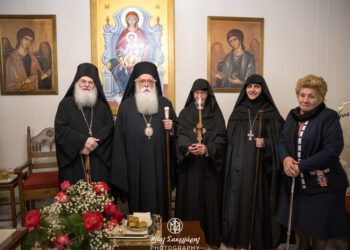 Ρασοφορία νέας Μοναχής στην Μονή Ταξιαρχών Πηλίου